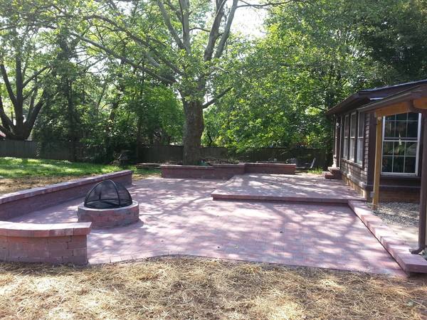 Brand-new-paver-patio - Brucksch And Sons Contracting - Brucksch And Sons Contracting