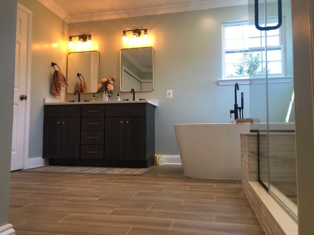 Lighting trends in Pasadena bathroom remodeling