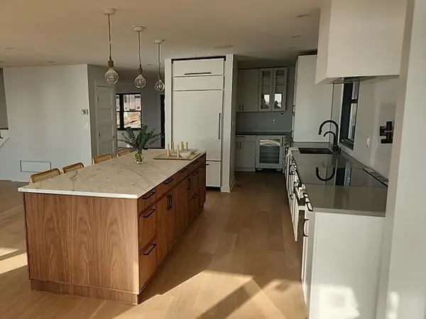 Enjoy the finished kitchen remodeling