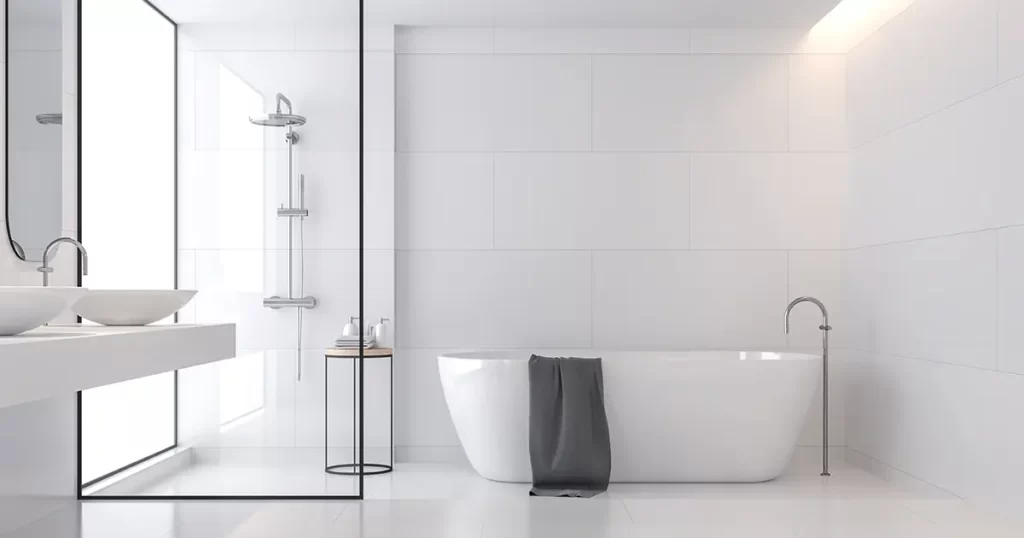 finished bath & shower remodel