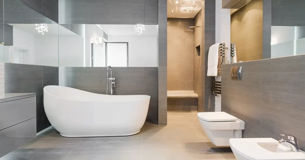 finished bath & shower remodel