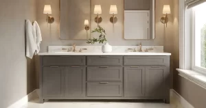 types of bathroom vanities